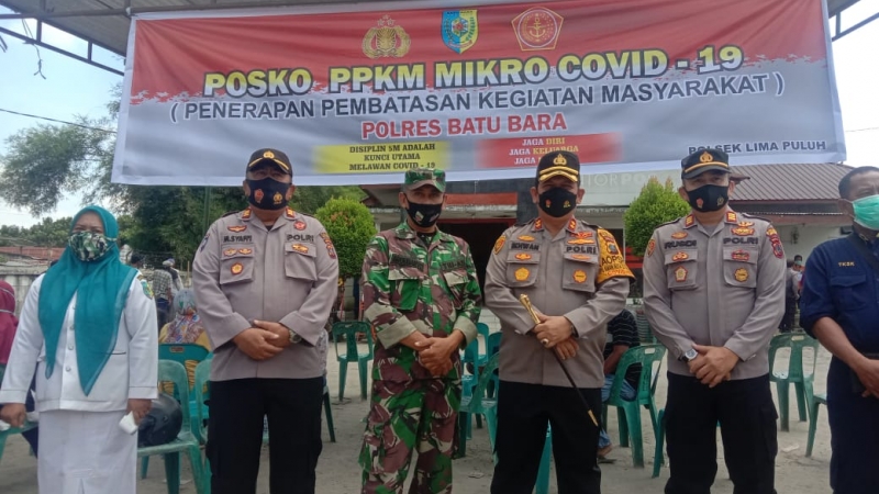 Posko PPKM Akan Didirikan Di Seluruh Wilayah di Kabupaten Batubara