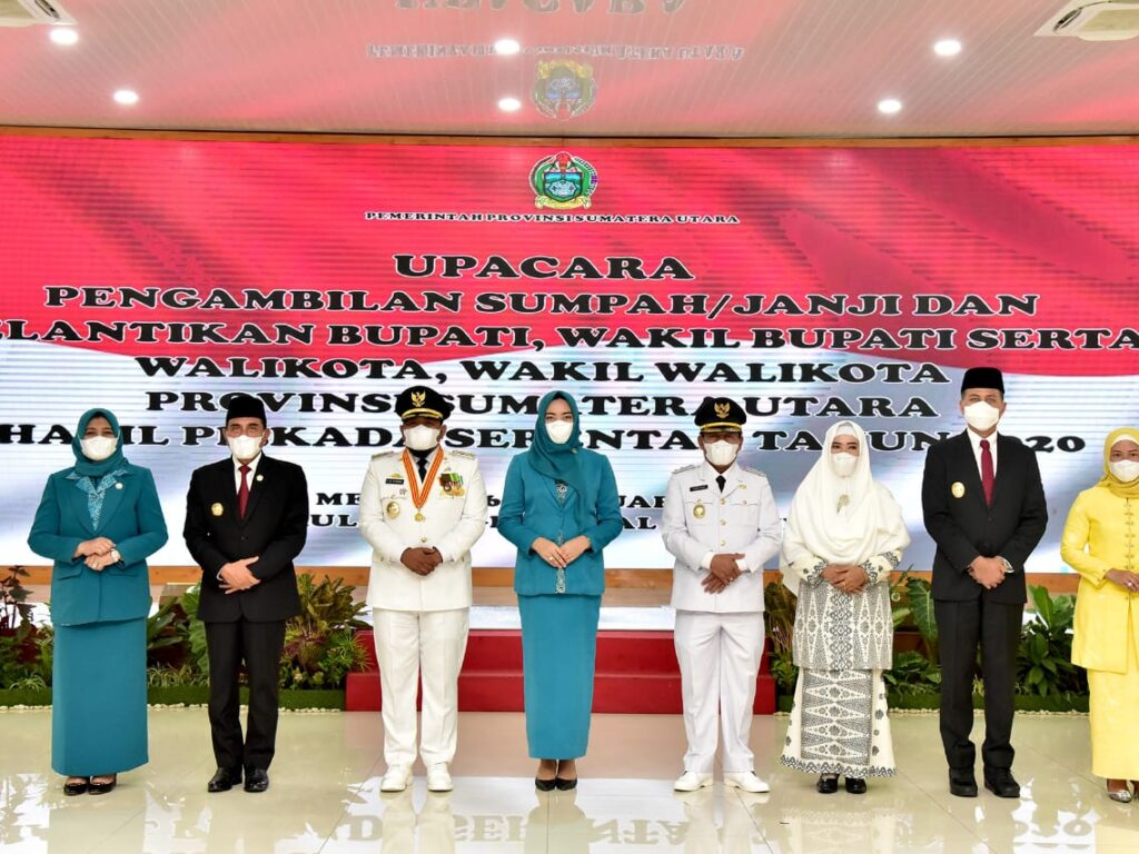 Syahrial-Waris Resmi Jabat Walikota dan Wakil Walikota Tanjungbalai