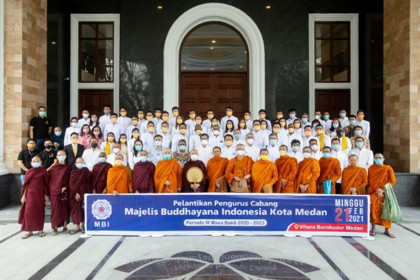 Majelis Buddhayana Indonesia Kota Medan Dilantik