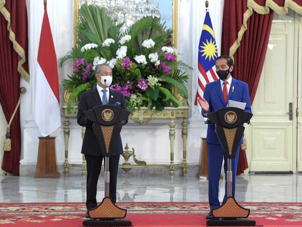 Presiden Jokowi dan PM Muhyiddin Yassin Dorong Pertemuan Menlu ASEAN Bahas Situasi Myanmar