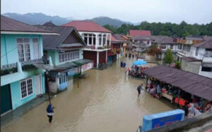 Banjir di Kerinci Meluas, Ratusan Rumah Terendam