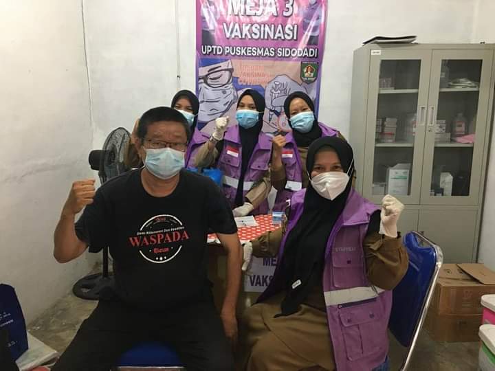 Tokoh Muda Tionghoa di Asahan Jalani Vaksin Tahap Pertama