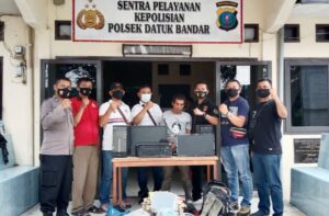 Kantor Kesbang Tanjungbalai Dibobol Maling, Pelakunya Ditangkap Setelah Terekam CCTV