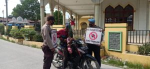 Polsek Teluk Mengkudu Sosialisasikan PPKM Skala Mikro ke Masyarakat