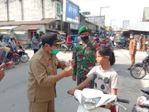 Tingkatkan Disiplin Prokes, Polsek Tanjung Beringin Gelar Operasi Yustisi