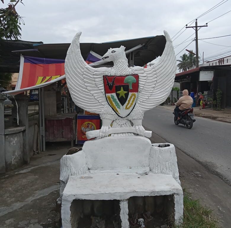 Viral Burung Garuda Dicat Putih di Asahan, Warga Laporkan Dugaan Pelecehan Lambang Negara