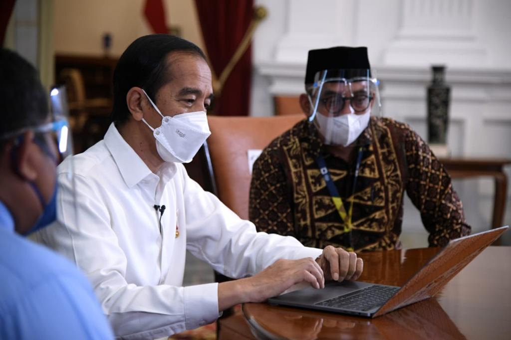 Presiden Jokowi Lapor SPT Tahunan PPh secara Daring