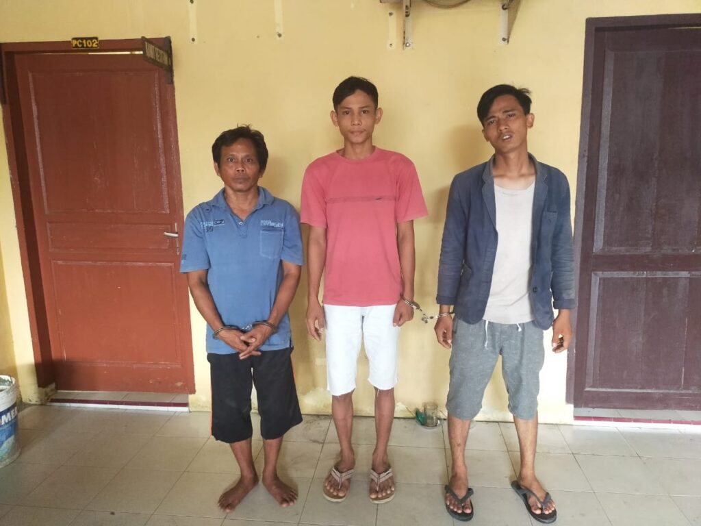 Tiga Pelaku Pencurian di Pasar Rakyat Pantai Cermin Ditangkap Polisi