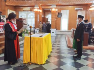 Wakil Ketua DPRD Asahan, Armen Margolang Dilantik