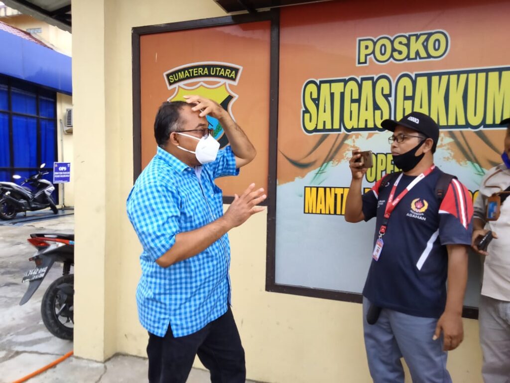 Penuhi Undangan KPK, Sekda Tanjungbalai Datangi Mapolres