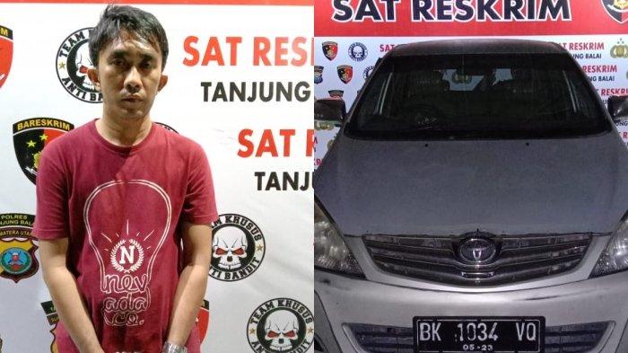 Gelapkan Mobil, Pegawai BUMN di Tanjungbalai Ditangkap