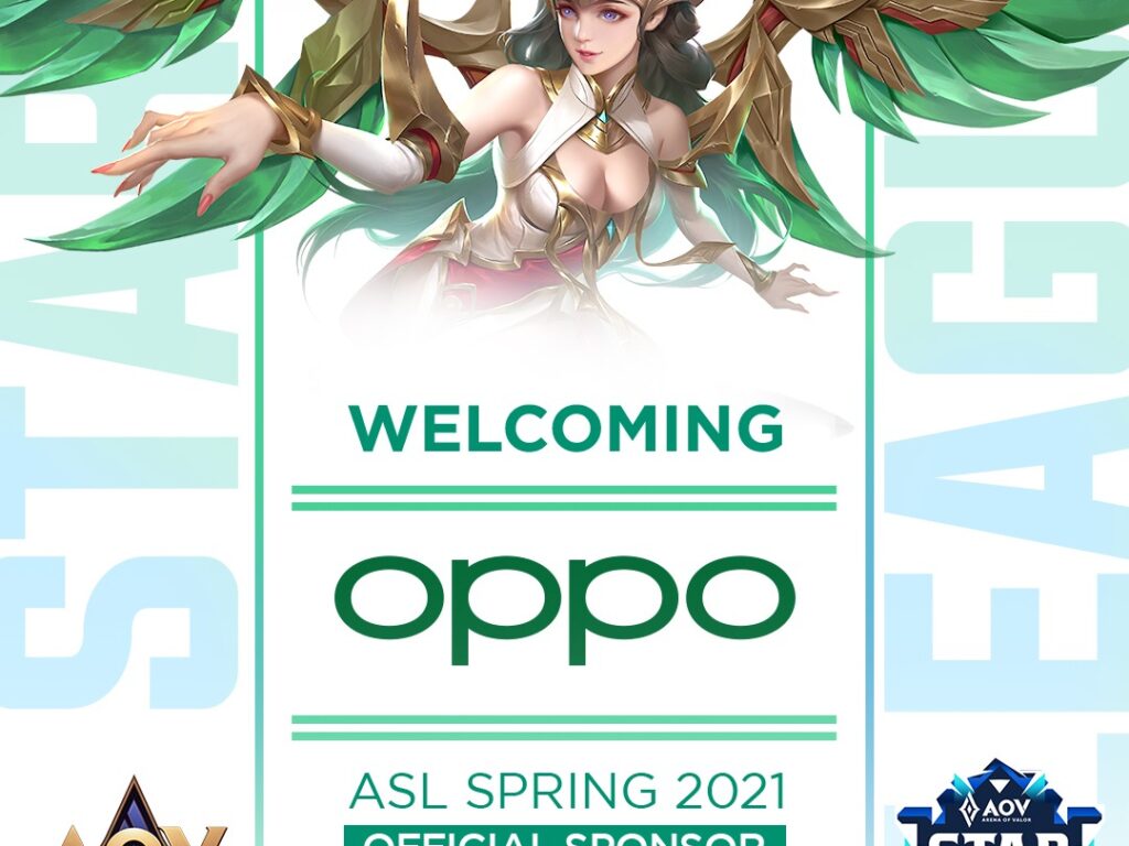OPPO, Sponsor Perhelatan AOV Star League 2021 Spring