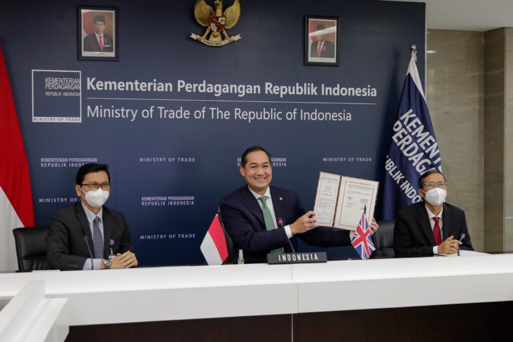 Indonesia-Inggris Teken Pembentukan Komite Ekonomi dan Perdagangan Bersama