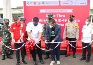 Vaksinasi Drive Thru Pemko Medan Dimulai Hari Ini