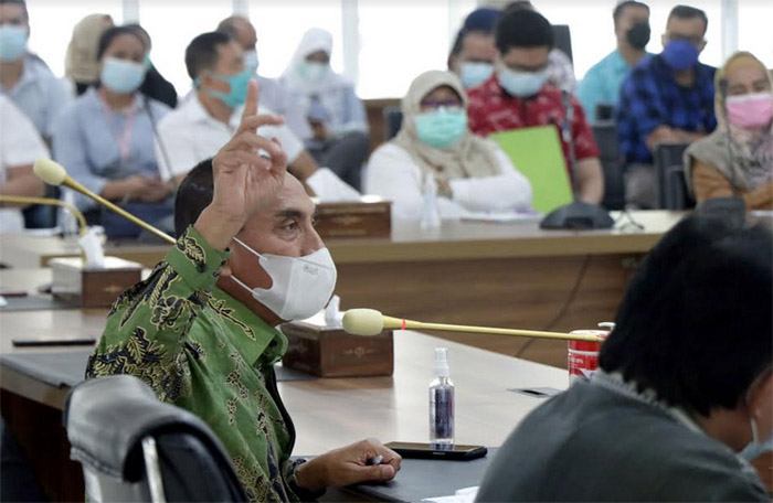 Antisipasi Covid-19, Gubernur Edy Rahmayadi Konsolidasikan Rumah Sakit se-Sumut