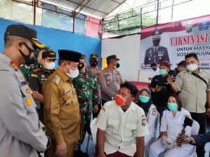 Polres dan Pemko Tanjungbalai Fasilitasi Vaksinasi 2.449 Guru
