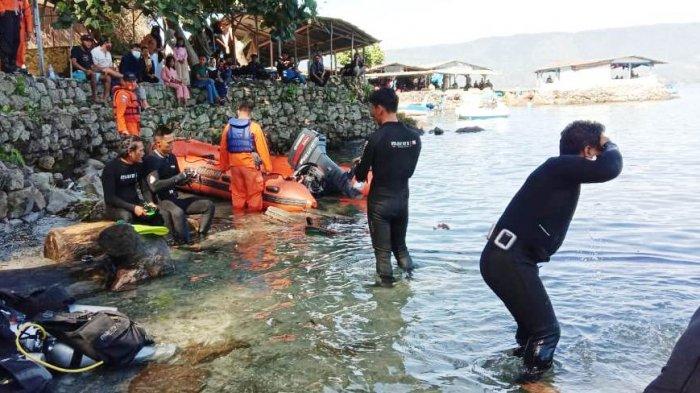 Basarnas Hentikan Pencarian Warga Asahan Yang Tenggelam di Danau Toba