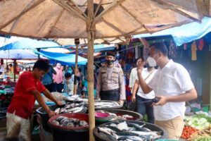 Pedagang Pasar Masih Abai Protokol Kesehatan