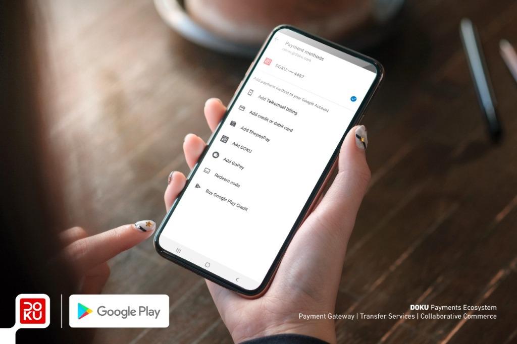DOKU Lengkapi Metode Bayar Dalam Google Play