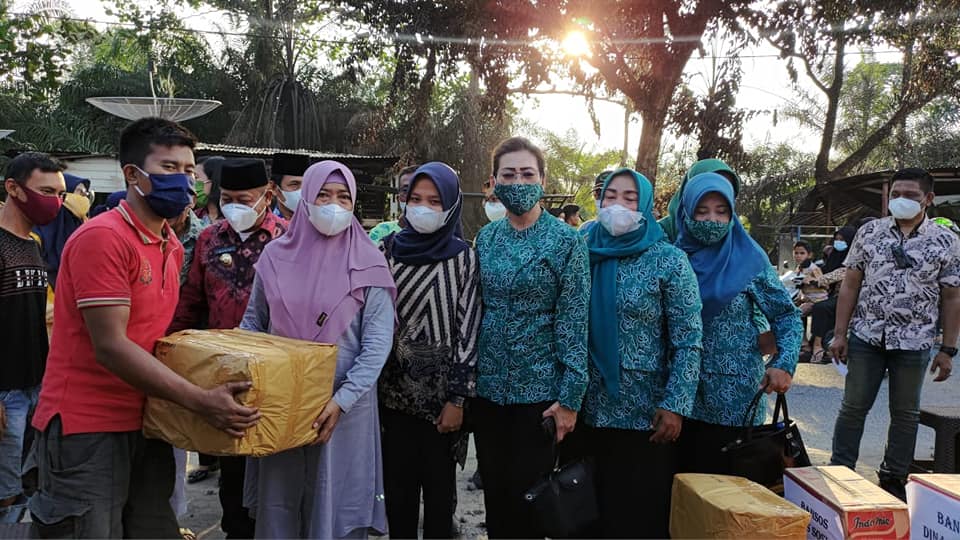 Pemko Tanjungbalai Bantu Korban Kebakaran di Tiga Lokasi