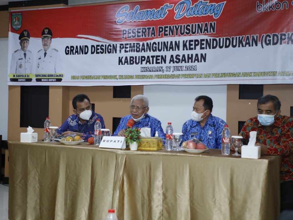 Grand Design Pembangunan Kependudukan Kabupaten Asahan Disusun