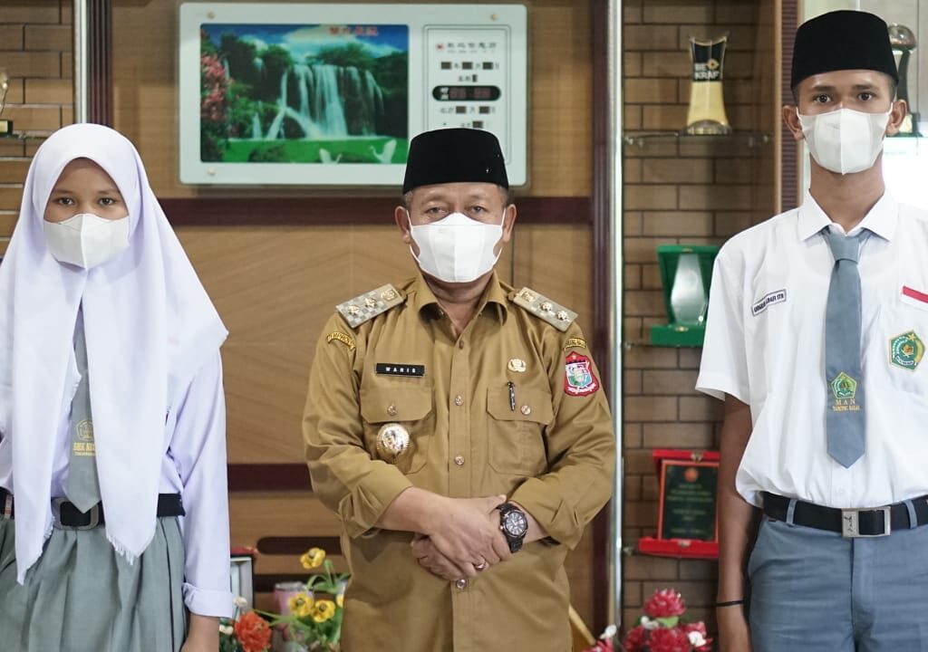 Dua Pelajar Tanjungbalai Jadi Wakil Paskibra di Sumut