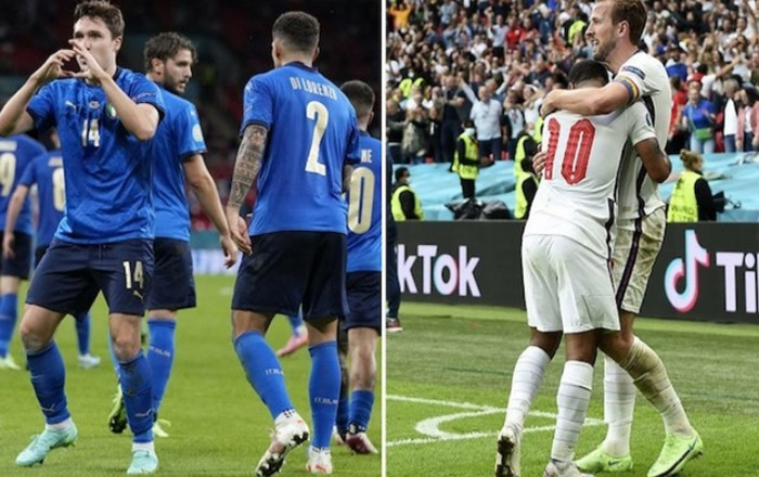 Semifinal Euro 2020: Italia Hadapi Spanyol, Inggris Ditantang Denmark