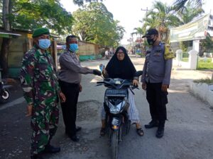 Tegakkan Prokes, Polsek Tanjung Beringin Gelar Operasi Yustisi