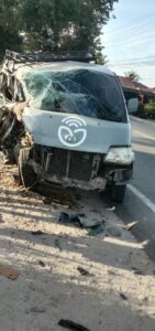 Truk dan Bus Kontra di Jalinsum Sergai, 7 Orang Alami Luka-luka