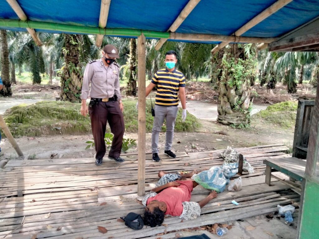 ODGJ Ditemukan Tewas di Jalan Kebun Adolina Perbaungan,