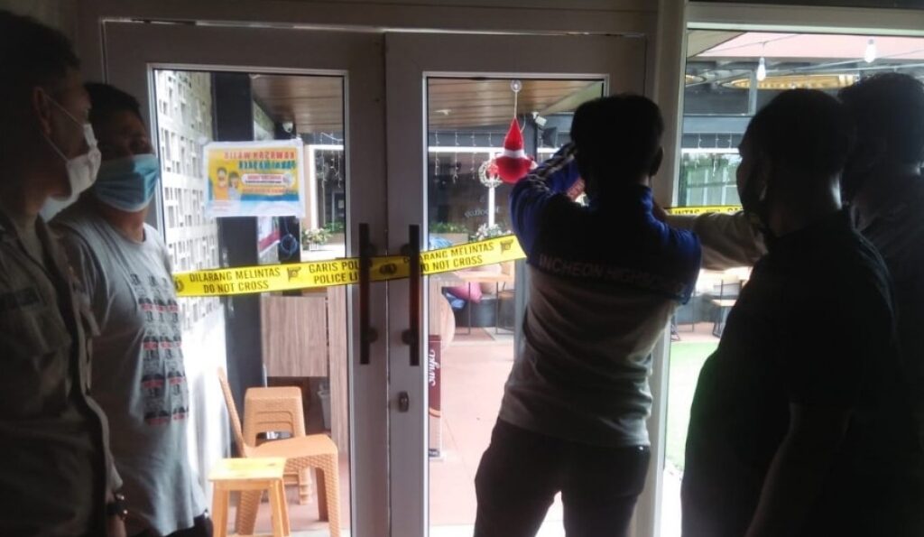 Langgar Prokes, Pemilik Cafe di Kisaran Ditetapkan Sebagai Tersangka