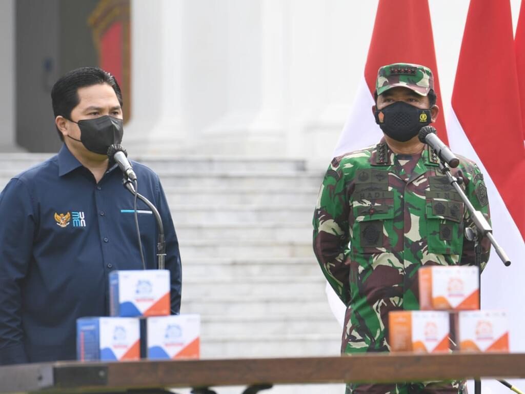 Panglima TNI Diintruksikan Pastikan Obat Isoman Gratis Sampai Tepat Sasaran