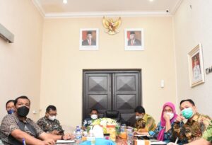 Pemkab  Sergai Bersama PTPN III dan IV Rapat Virtual Bahas Masalah Aset