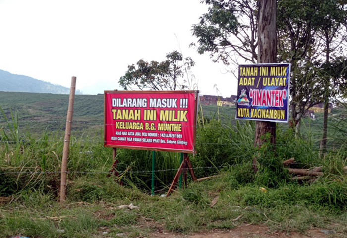 Saling Lapor Masalah Tanah di Siosar, Projo Karo Akan Gelar Aksi Damai di Depan Kantor BPN