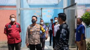 Kapolres Tanjungbalai Tinjau Vaksinasi Warga Binaan