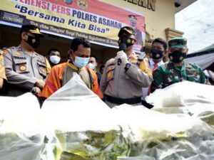 Polres Asahan Ungkap Temuan 34 Kilogram Narkoba Tak Bertuan dari Malaysia