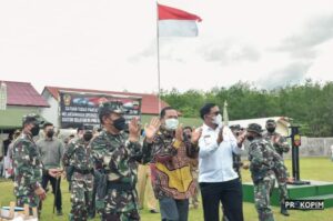 Walikota PSP Dampingi Pangdam I/BB Tutup Latihan Pratugas