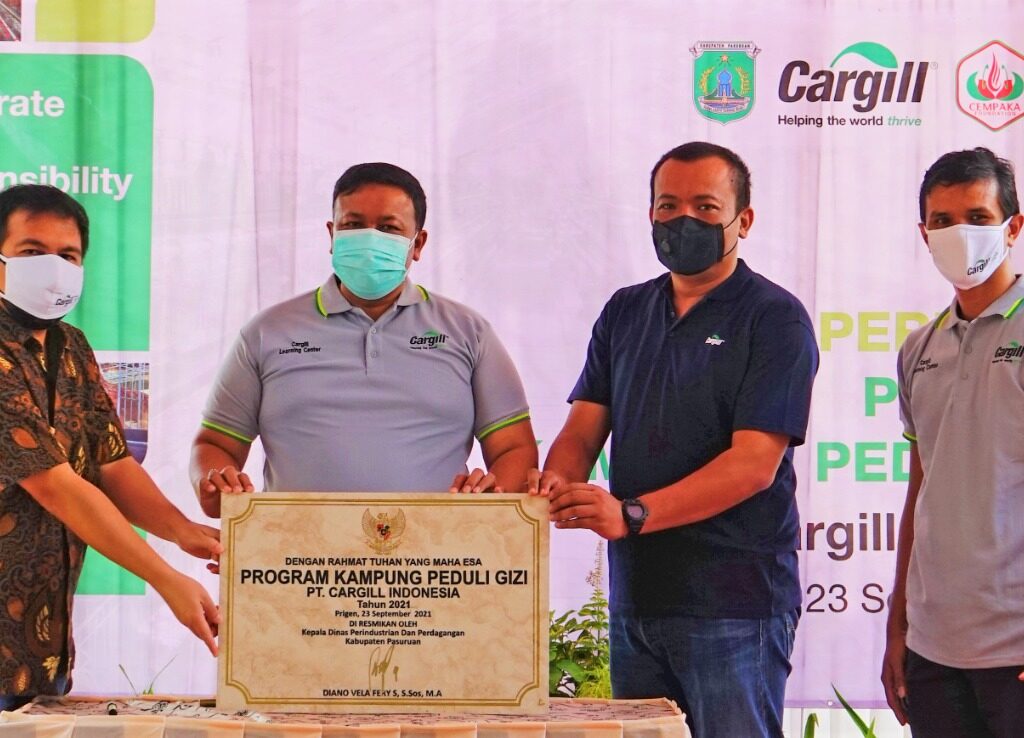 Cargill Donasikan USD 120.000 Untuk Program Kampung Peduli Gizi di Indonesia