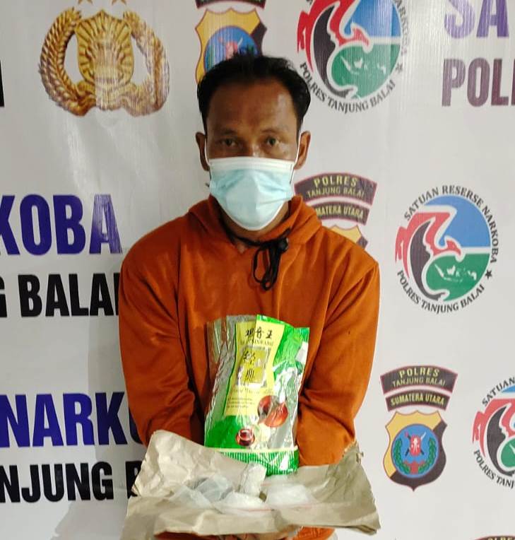 Polres Tanjungbalai Tangkap Bandar Narkoba, Diamankan 1.172 Gram Sabu
