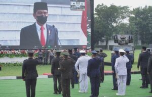 Bobby Nasution Ikuti Upacara Peringatan HUT TNI ke-76