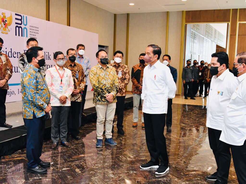 Bertemu Para Dirut BUMN, Presiden Jokowi Tekankan Pentingnya Profesionalisme