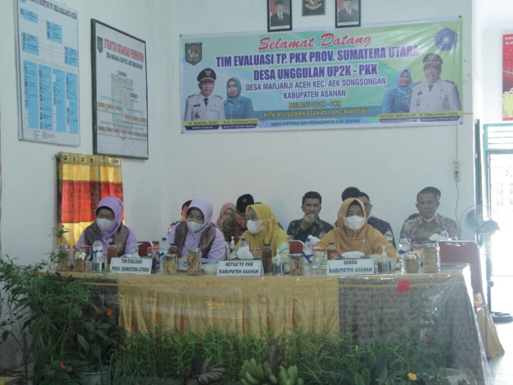 Lomba UP2K, Kabupaten Asahan Diwakili Desa Marjanji Aceh