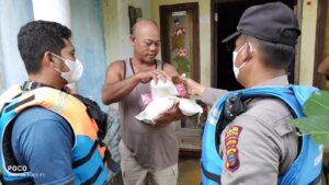 Muspika Kecamatan Sei Rampah Bantu Korban Banjir, BPBD Sergai Setiap Jam Update Ketinggian Air