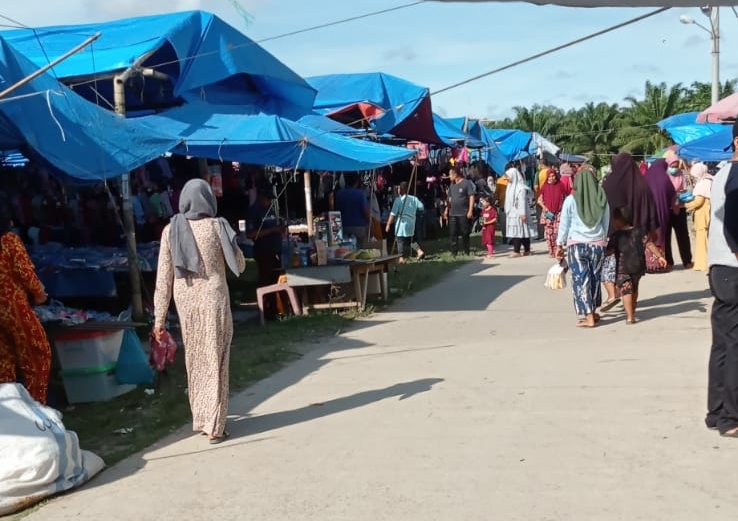 184 Pedagang Tempati Lapak Pasar Rakyat Sei Rampah