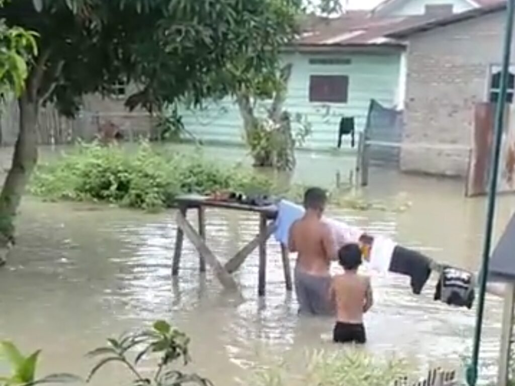Ribuan  Rumah dan 205 Ha Lahan Pertanian di Serdang Bedagai Terendam Banjir