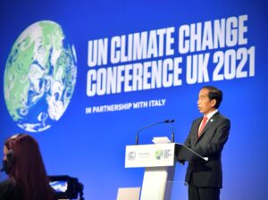 Presiden Jokowi Sampaikan Komitmen Indonesia dalam Penanganan Perubahan Iklim di COP26
