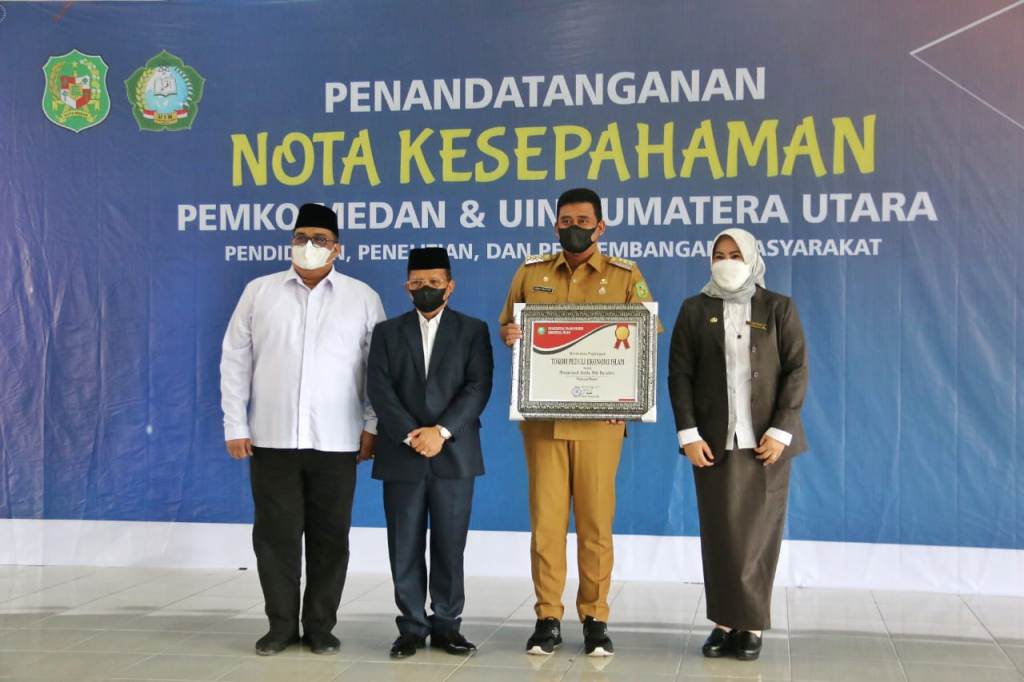 Pemko Medan dan UIN Sumatera Utara Jalin Kerjasama Wujudkan Masjid Mandiri