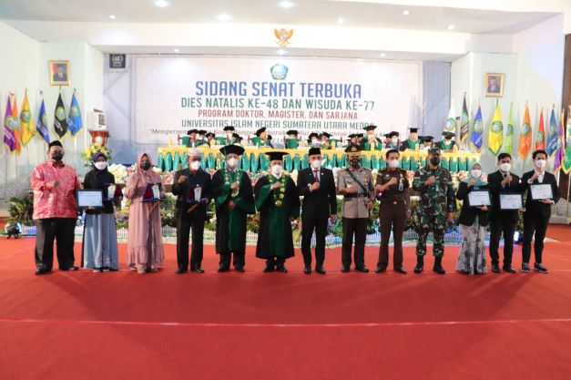 Prof Syahrin : Alumni UINSU Akan Hadapi Lima Tantangan Besar Kedepan