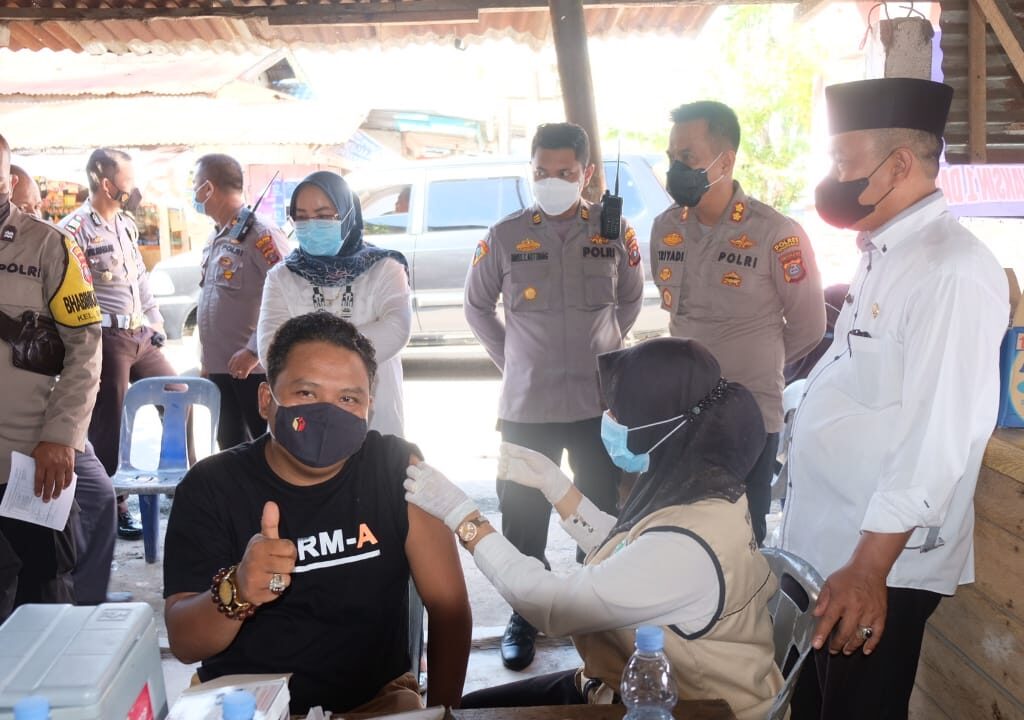 Capaian Vaksinasi di Kota Tanjungbalai Masih Dibawah 60 Persen