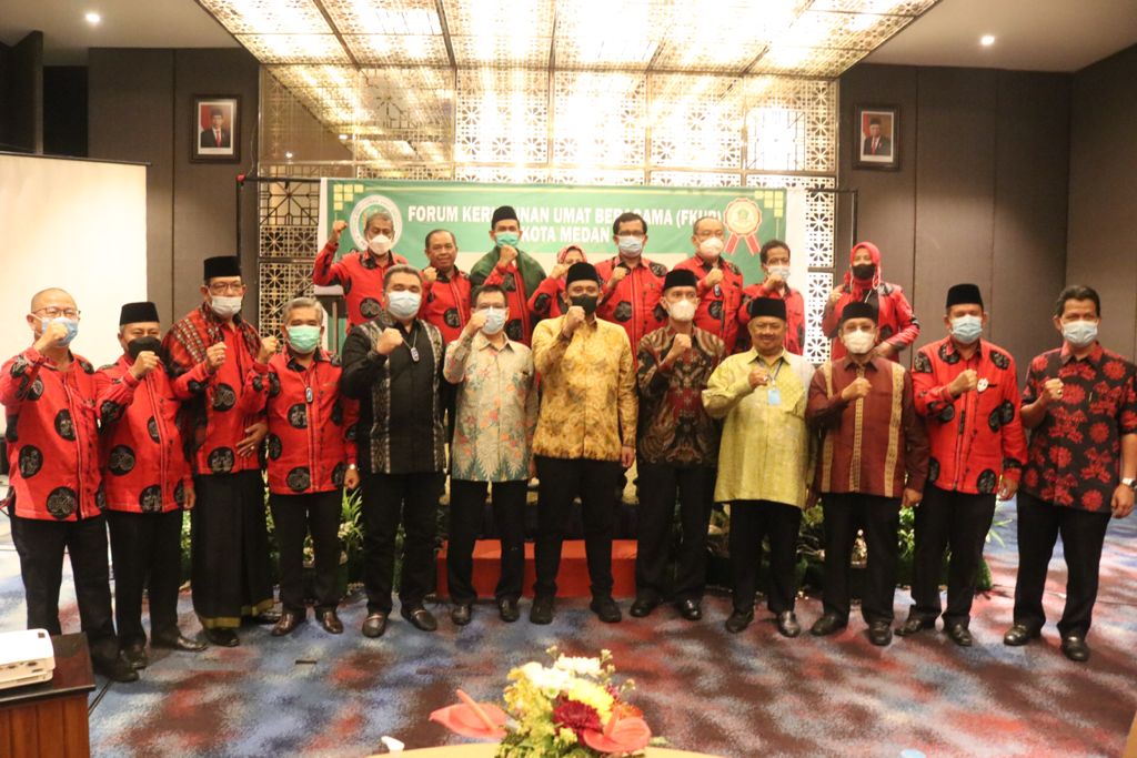 Bobby Nasution: Tokoh Agama dan FKUB Berperan Pelihara Kerukunan Umat Beragama